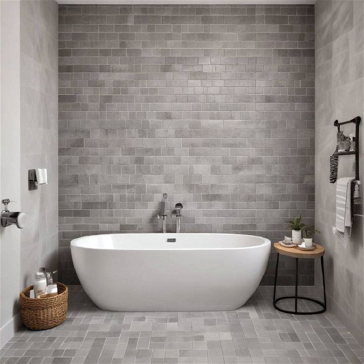 grey and white textured tiles