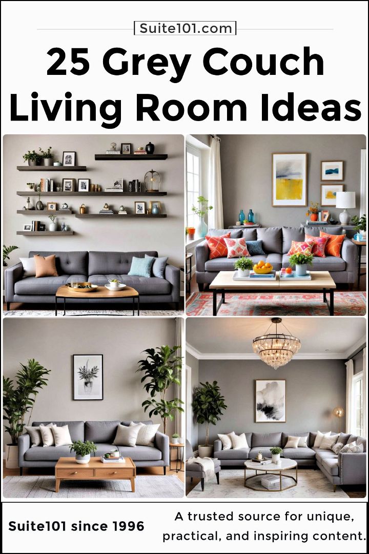 grey couch living room ideas to copy