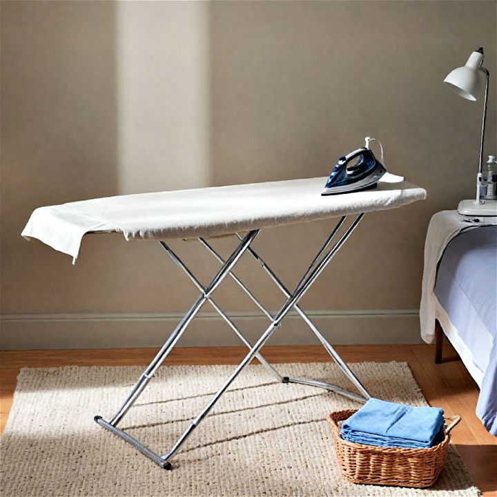 guest room iron and ironing board