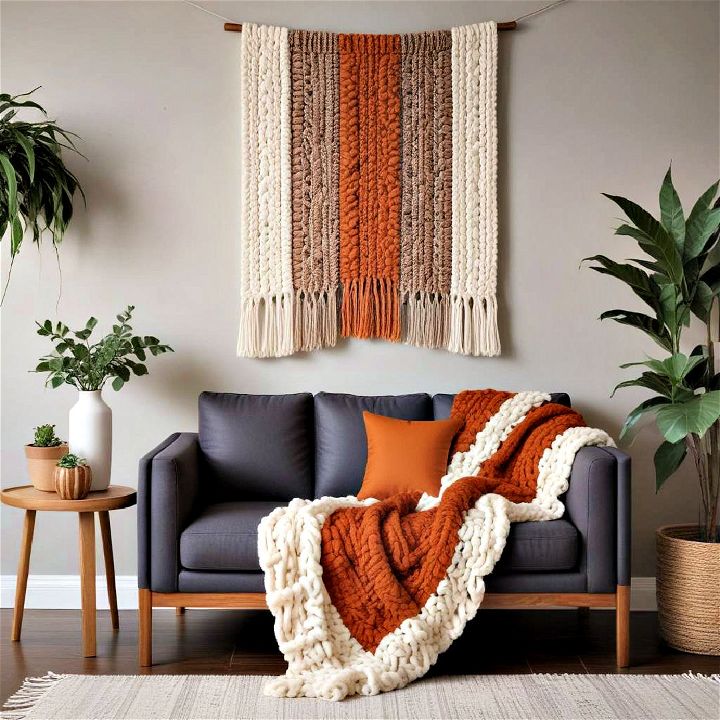 handcrafted decor for living room