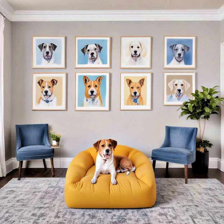 hanging art for dogs