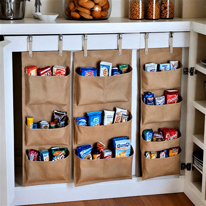 hanging pantry organizers for small kitchen