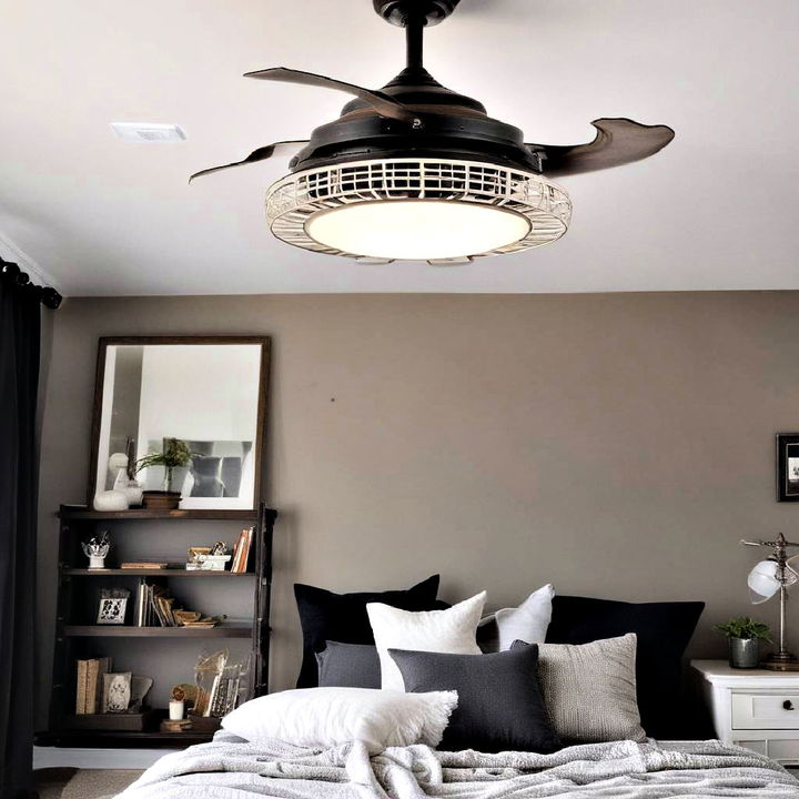 hidden ceiling fan