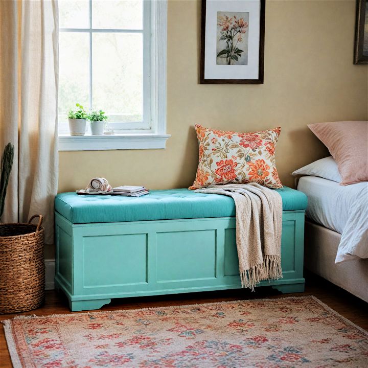 hidden storage bench