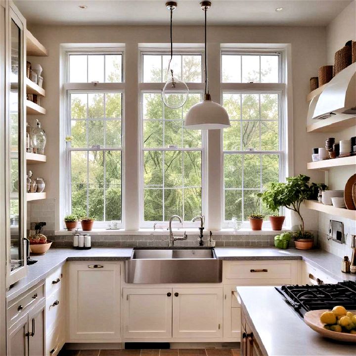 high windows for small spaces