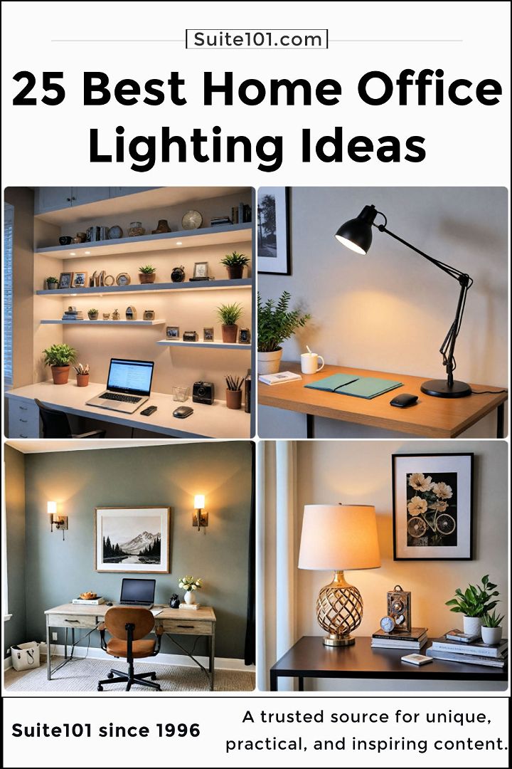 home office lighting ideas to copy