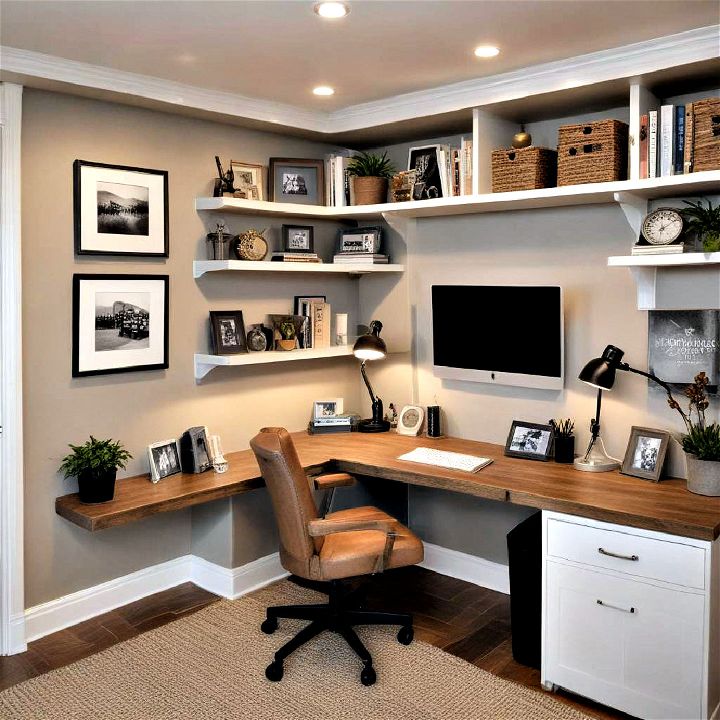 home office space for basement