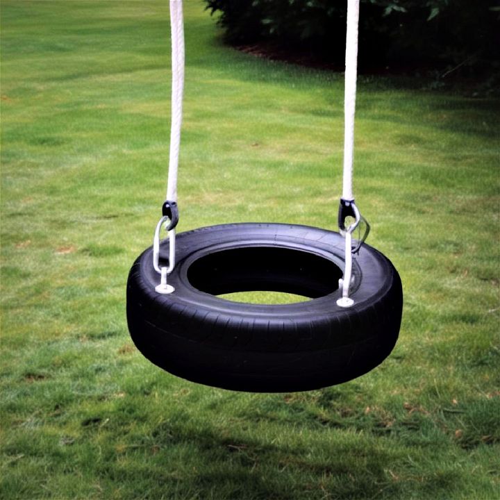 horizontal tire swing