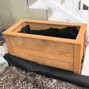 how to build a planter box