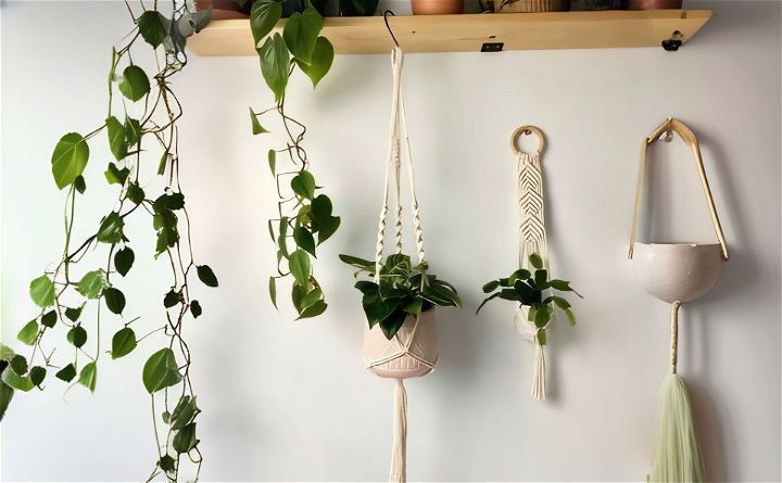 how to make a macrame plant hanger