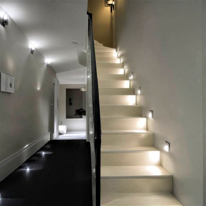 illuminate hallway staircase