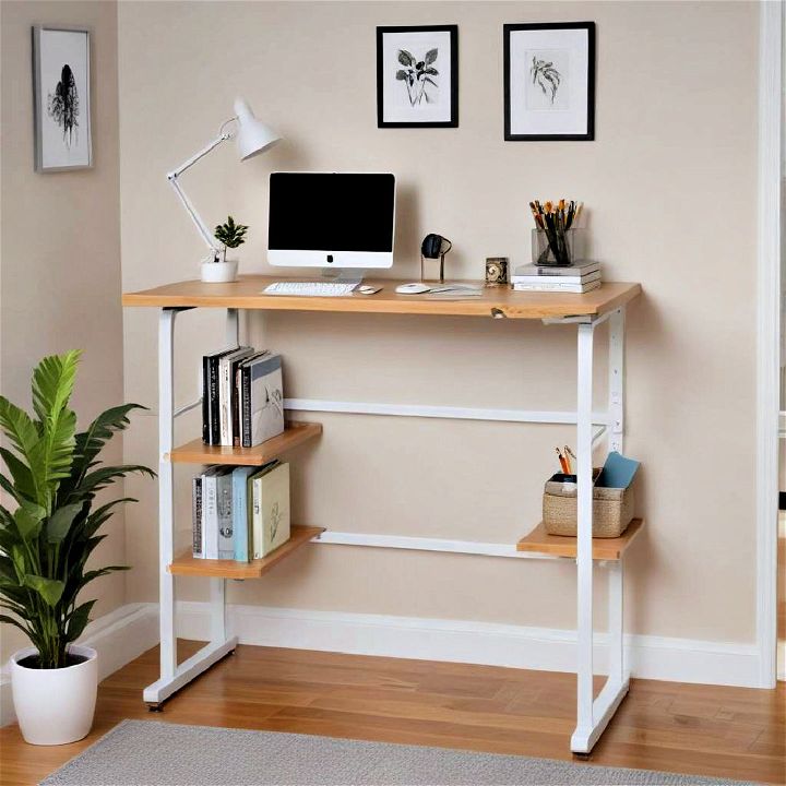 sleek standing desk design
