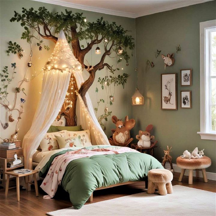 enchanted forest theme bedroom
