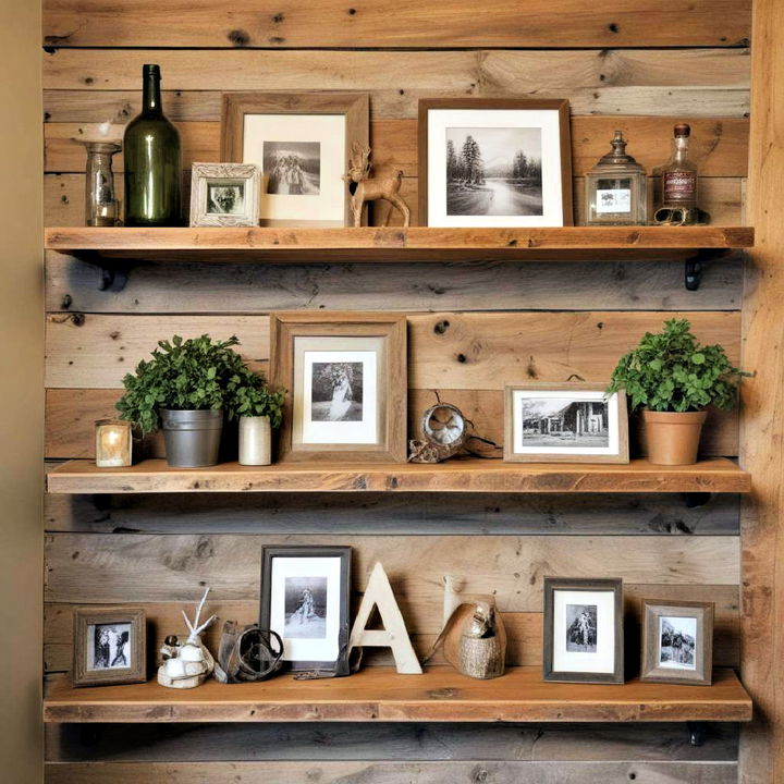 reclaimed wood accents