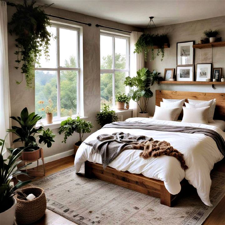 incorporate nature relaxing bedroom
