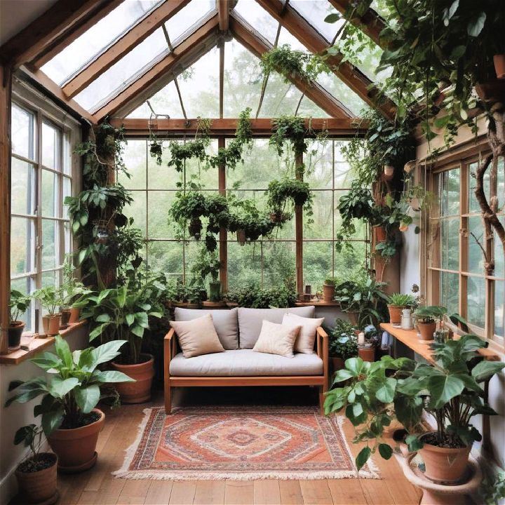 indoor plant sanctuary