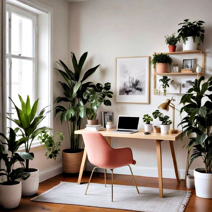 indoor plants for home office