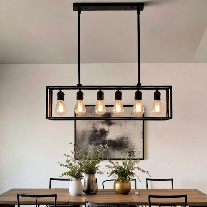 industrial pendant lights for dining room