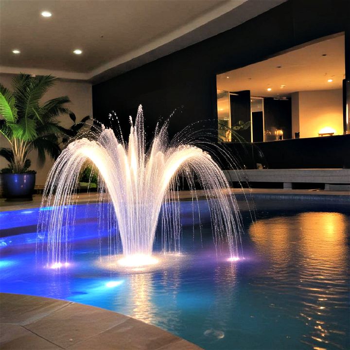 interactive fountain pool
