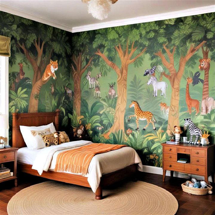 jungle safari for kids room