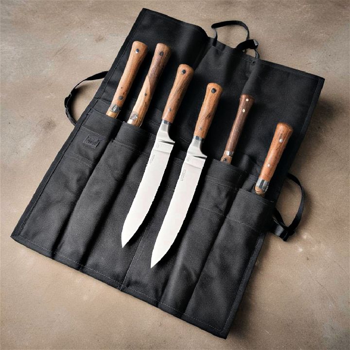 knife storage roll