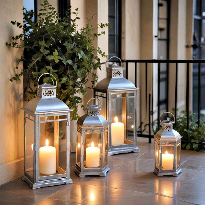 lanterns and candleholders for power outages