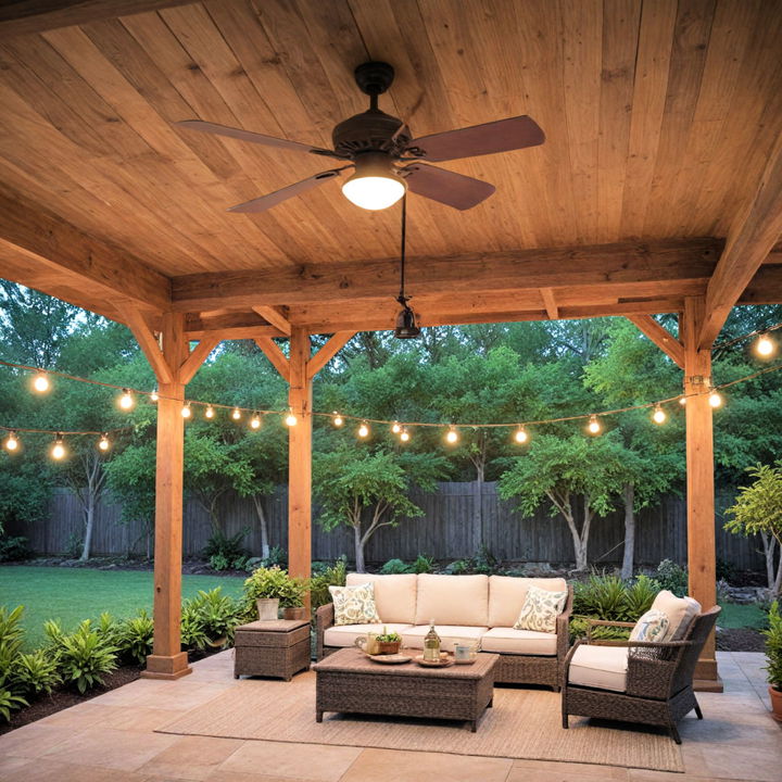 lighted ceiling fan to brighten your space