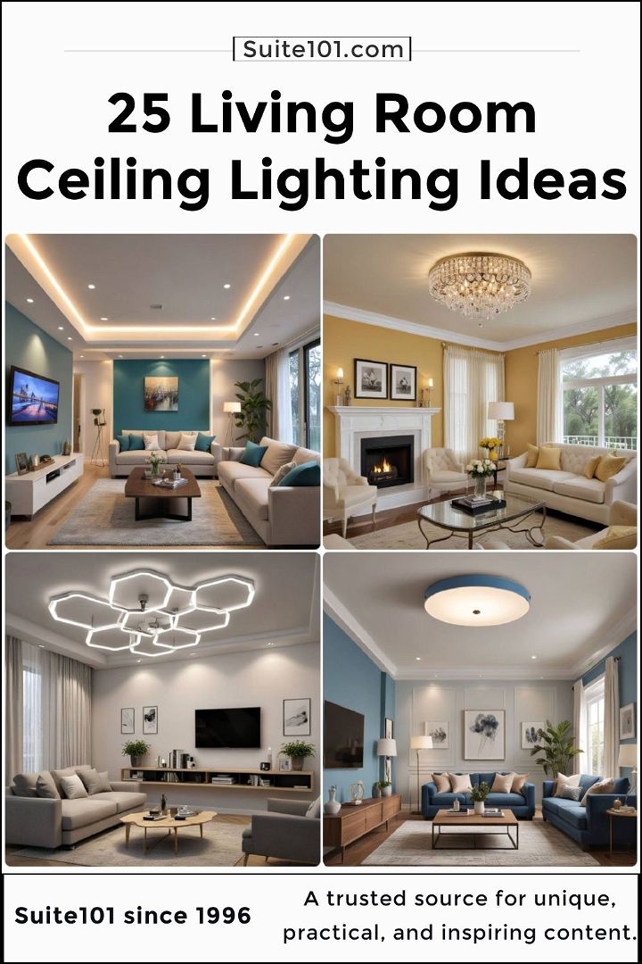 living room ceiling lighting ideas to copy