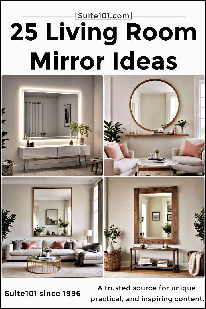 living room mirror ideas to try