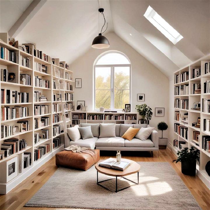 loft reading area