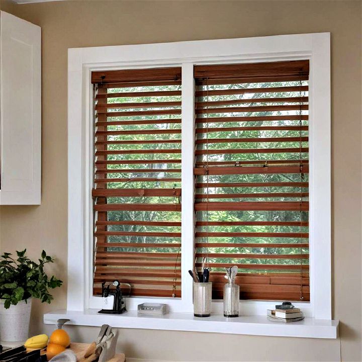 louvered kitchen windows for adjustable ventilation
