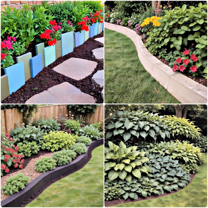 low maintenance garden border ideas