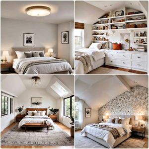 low sloped ceiling bedroom ideas