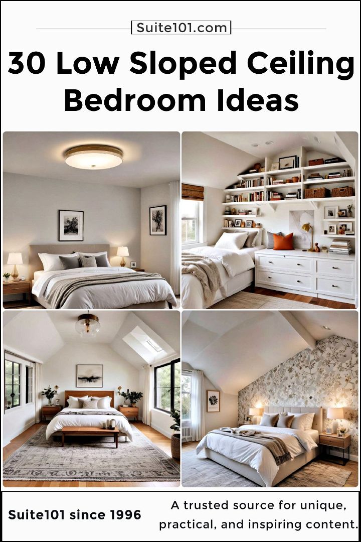 low sloped ceiling bedroom ideas to try