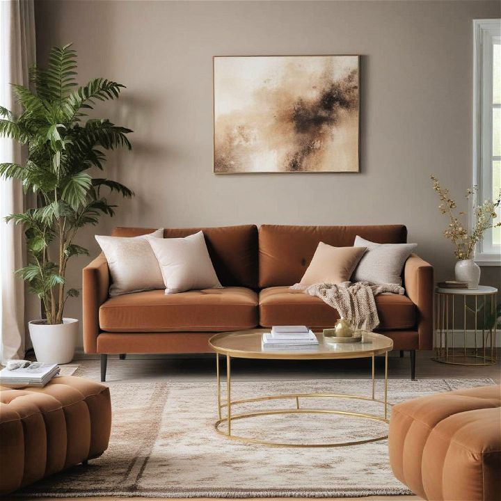 luxe velvet touch living room