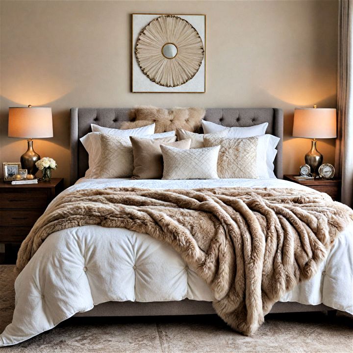 luxurious throws and blankets