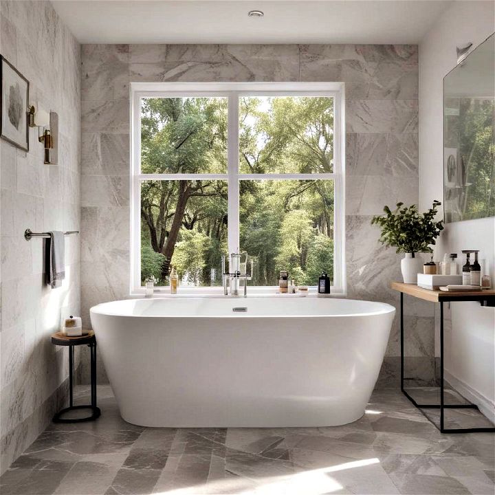 luxury freestanding bathtub