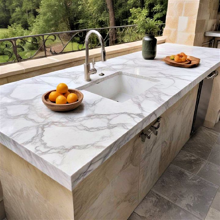luxury marble countertop