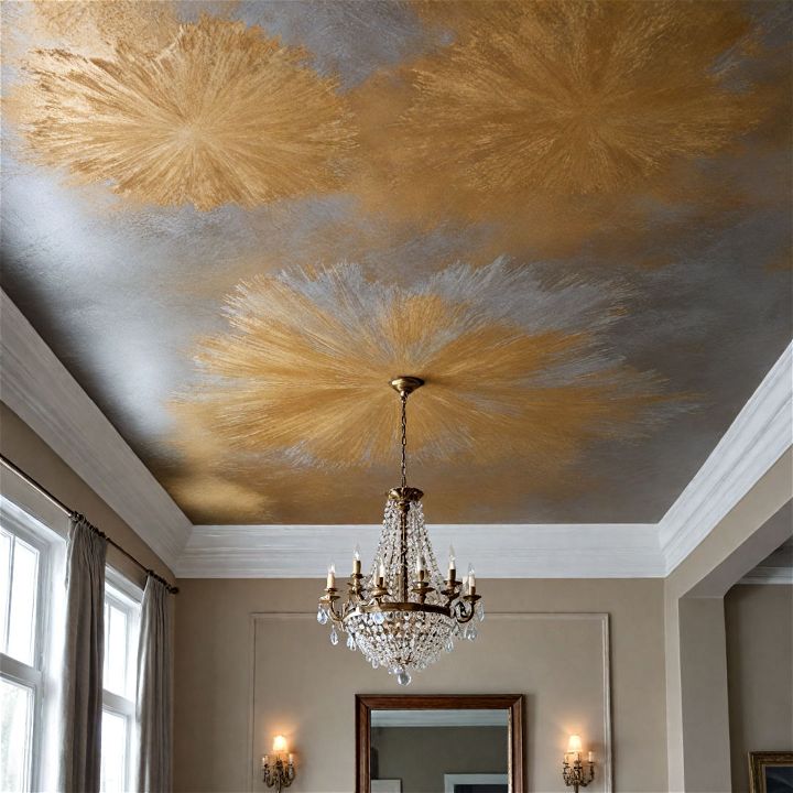luxury metallic ceiling paint