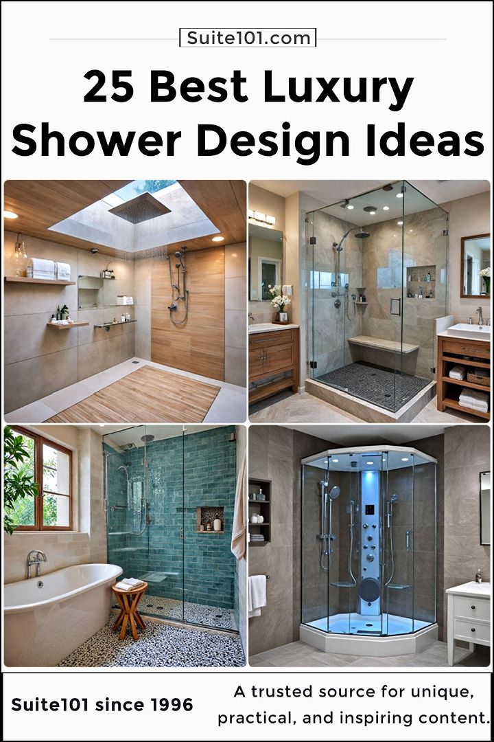 luxury shower ideas to copy