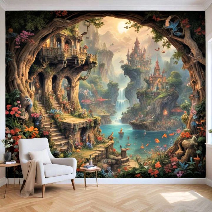 magical fantasy murals