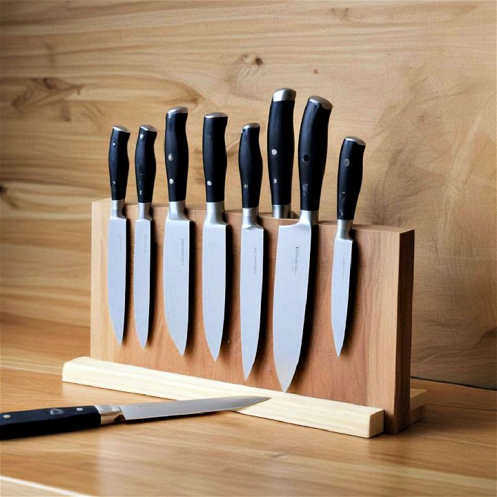 magnetic knife block