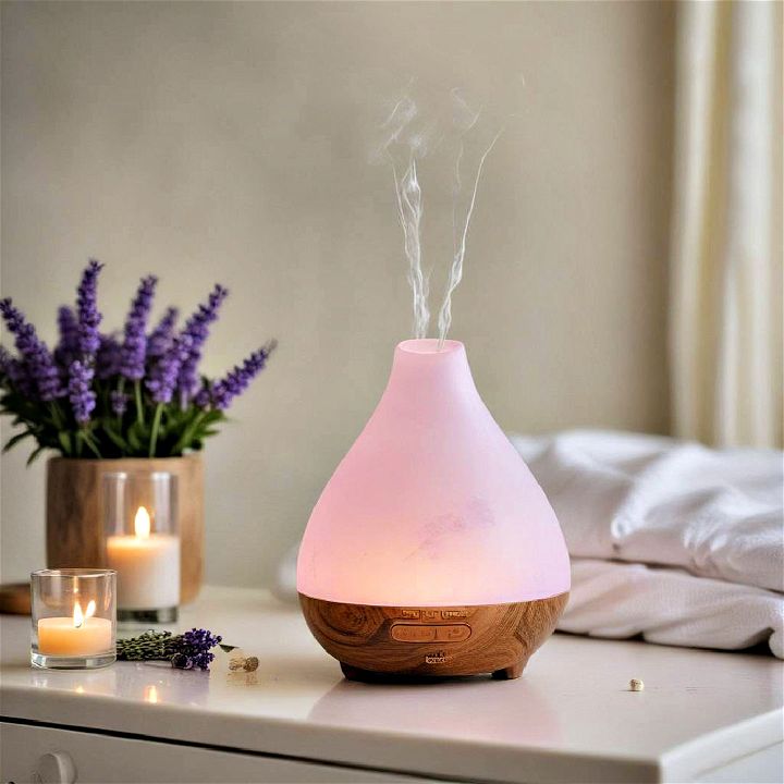master bedroom aromatherapy diffuser