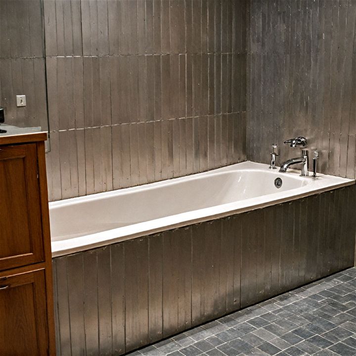 metal tiles for bathtub surround