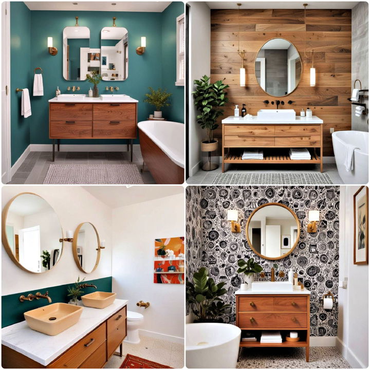 mid century modern bathroom ideas