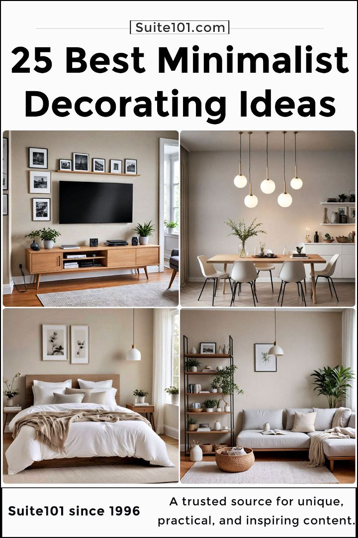 minimalist decorating ideas to copy