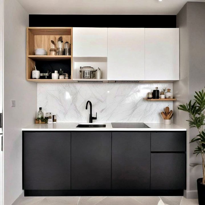 Stunning Minimalist Kitchenette Furniture Configurations image