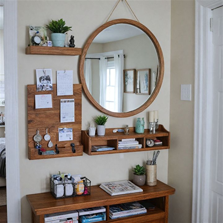 mirror command center for entryways