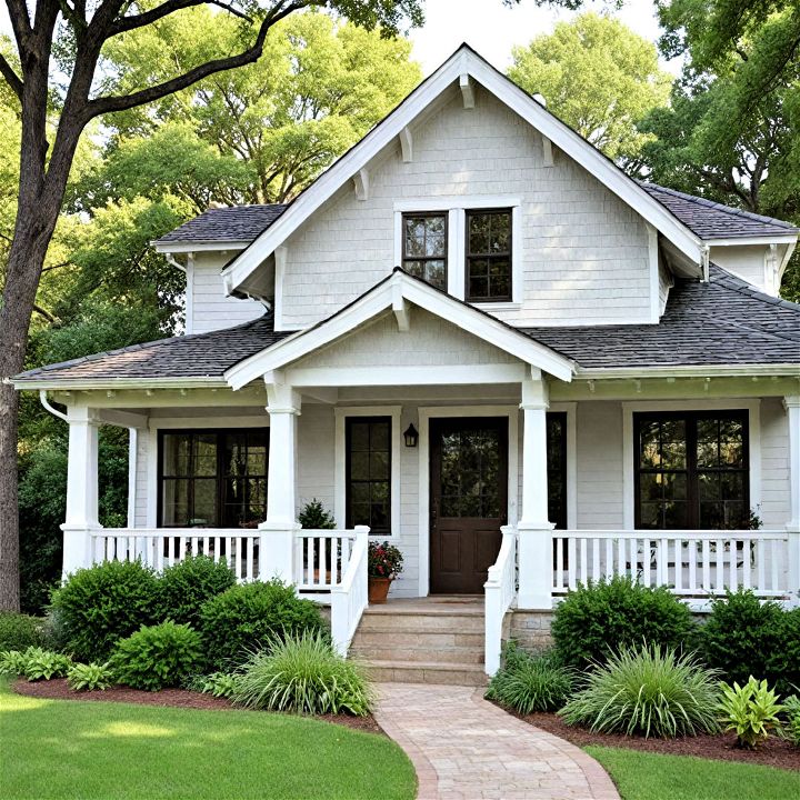 misty white to add softness to your exterior