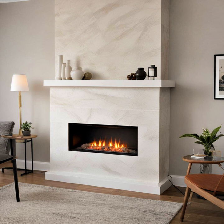 modern electric fireplace for bedroom